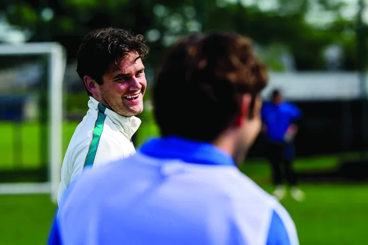 Student director keeps WVU men’s soccer moving on and off pitch